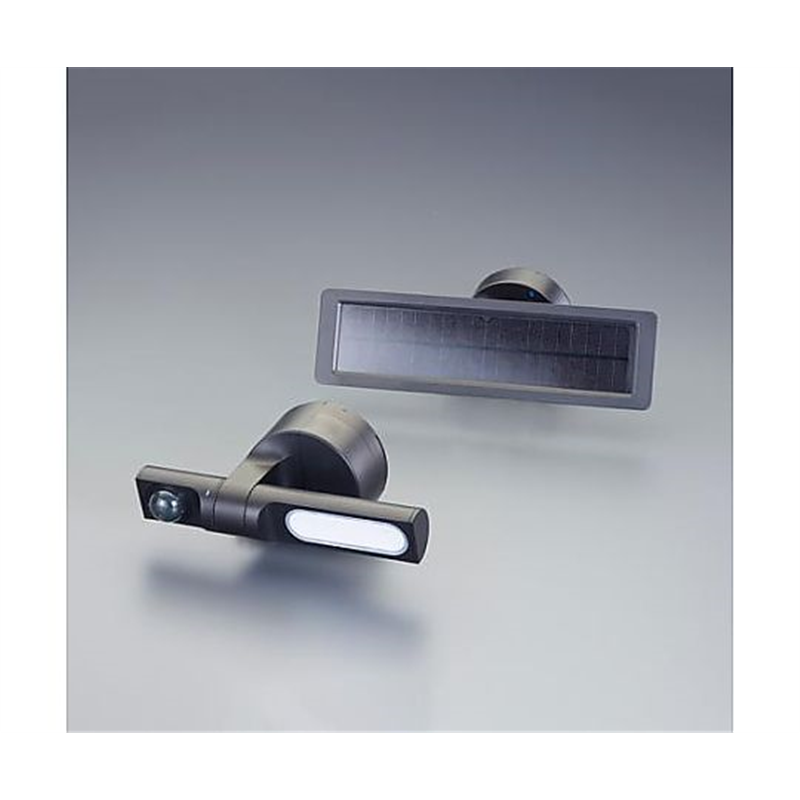 オプテックス LEDセンサーライト(ソーラー式) EA864C-21B 1個(ご注文単位1個)【直送品】