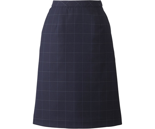 カーシーカシマ ENJOY スカート ICEWOOLWINDOWPANE ネイビー 11号 ESS741 1枚(ご注文単位1枚)【直送品】