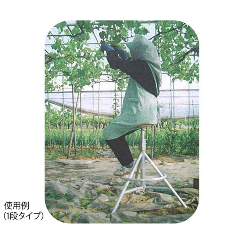 ミツル 回転イス 2段 1台(ご注文単位1台)【直送品】
