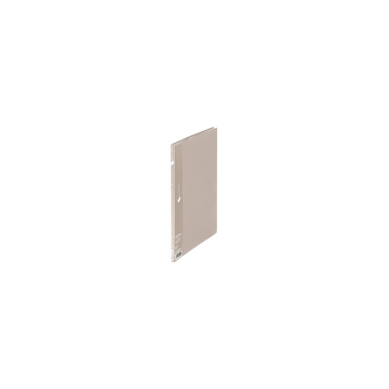 プラス クリアーファイル 10P A4S グレー 10冊 FC-121EL 1セット(ご注文単位1セット)【直送品】