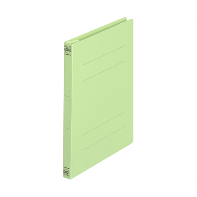 プラス フラットファイル 縦型 A5-S グリーン NO.041N GR 1冊(ご注文単位1冊)【直送品】
