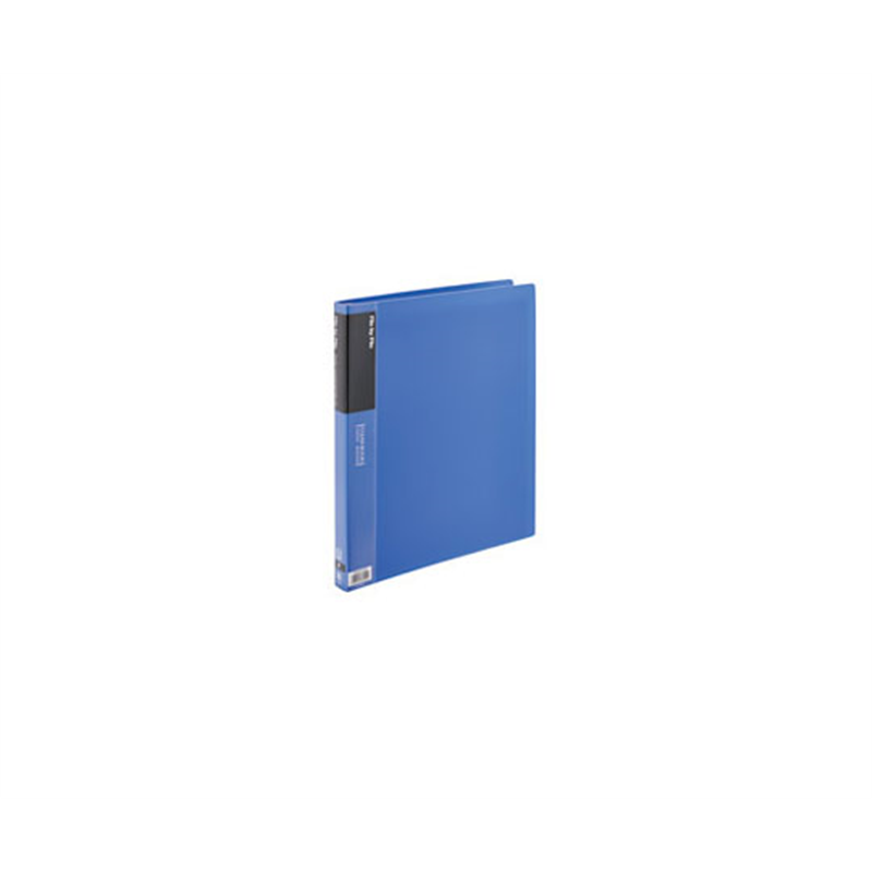 ビュートン リングクリヤーブック A4S ブルー RCB-A4-20B 1冊(ご注文単位1冊)【直送品】