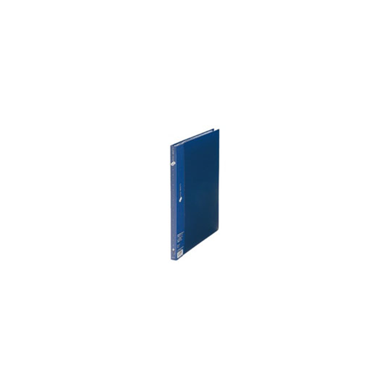 プラス クリアーファイル 20P A4S ネイビー 10冊 FC-122EL 1セット(ご注文単位1セット)【直送品】