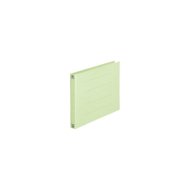 プラス フラットファイル A4E グリーン 10冊 NO022NW10GR 1パック(ご注文単位1パック)【直送品】