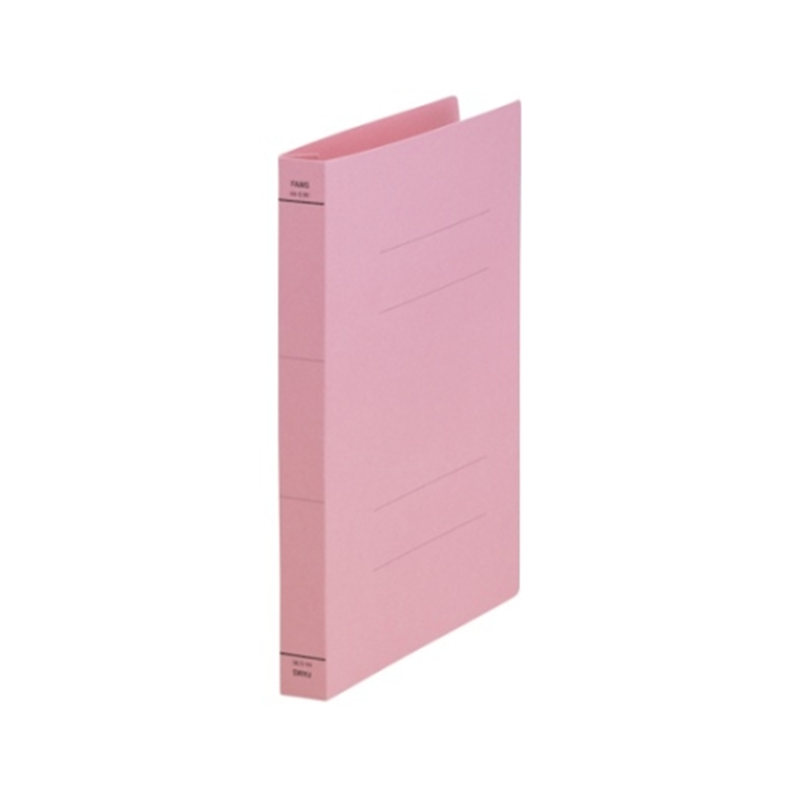 FAMS フラットファイル 背ワイド ピンク 1セット(10枚入) 219477 1セット(ご注文単位1セット)【直送品】