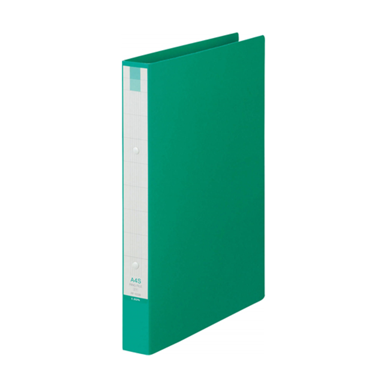 ライオン事務器 リングファイル RF-103B G 1冊(ご注文単位1冊)【直送品】