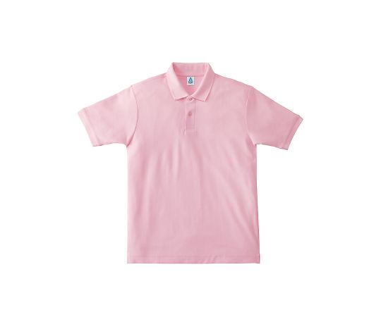 LIFEMAX CVC鹿の子ドライポロシャツ ライトピンク 5L MS3113-9 5L 1枚（ご注文単位1枚）【直送品】