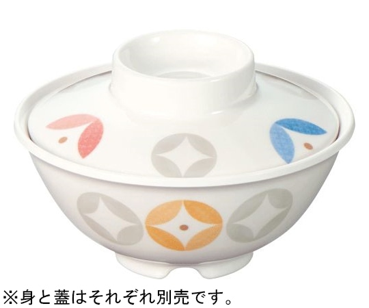 Daiwa 飯碗(蓋) 七宝(しっぽう) ED-203-SI 1個(ご注文単位1個)【直送品】