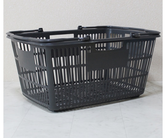 大和産業 買い物かご ダークグレー 5個入 SB-33 1セット(ご注文単位1セット)【直送品】