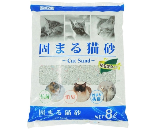 ペットプロジャパン ペットプロ 固まる猫砂 8L  1個（ご注文単位1個）【直送品】