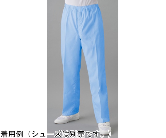 東洋リントフリー ESD対策クリーンパンツ 青 S FS312A-02 S 1本 (ご注文単位1本)【直送品】