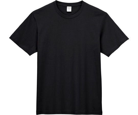 ボンマックス オーガニックコットンTシャツ ブラック XXL MST1103 1枚(ご注文単位1枚)【直送品】