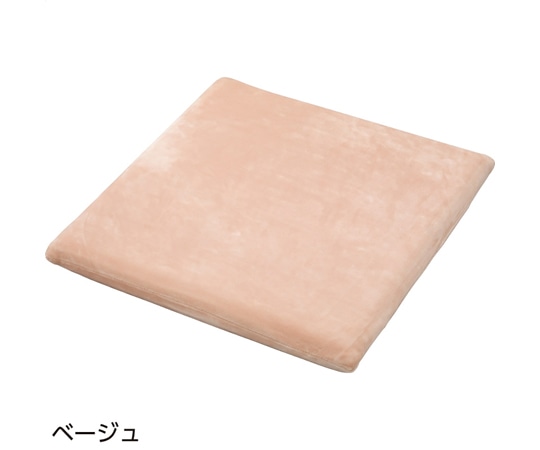 ケアファッション もちとろん シートクッション ベージュ 40×40×4cm 98124 1枚（ご注文単位1枚）【直送品】