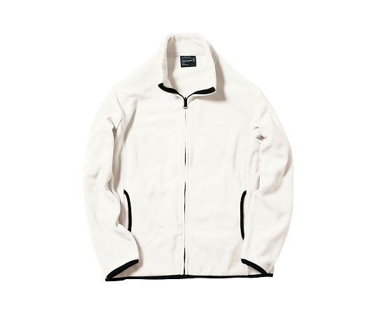 LIFEMAX フリースジャケット オフホワイト XL MJ0065-15 XL 1枚（ご注文単位1枚）【直送品】