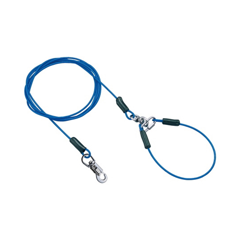 ペティオ タフギア ロングワイヤーチェーンプラス φ3.5mm×317cm ブルー W24599 1本（ご注文単位1本）【直送品】