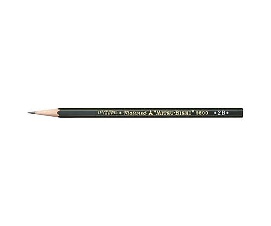エスコ [2B] 鉛筆(12本) EA765MC-9 1箱(ご注文単位1箱)【直送品】