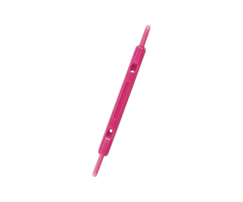 LIHITLAB ルーパーファスナー 3赤 F-1 1パック(5組入) F1-3 1パック(ご注文単位1パック)【直送品】