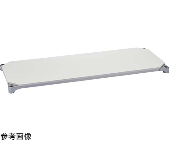 エレクター ベーシックシリーズウッドシェルフ W1200×D600mm ホワイトウッド シルバーフレーム 棚用 B2448MWHS1 1枚（ご注文単位1枚）【直送品】