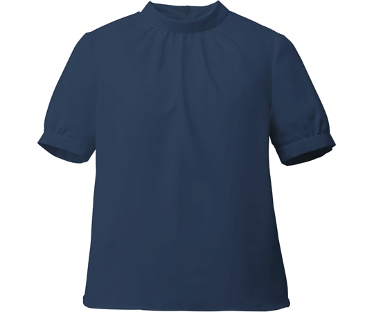 カーシーカシマ ENJOY ブラウス EGG BALE BROAD ネイビー 15号 ESB756 1枚(ご注文単位1枚)【直送品】
