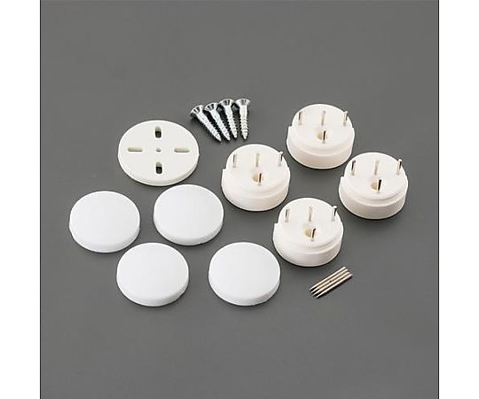 アズワン 5.0mm ミラー取付金具セット(コンクリート用/4個) EA724Y-153 1セット(ご注文単位1セット)【直送品】