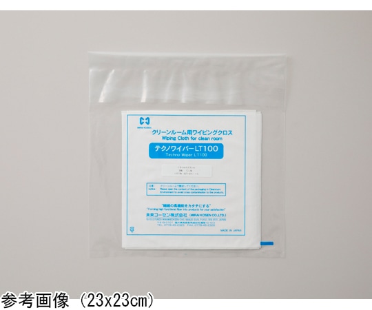 未来コーセン TECHNO WIPERR LT100 15×15cm スタック CLN 400枚入 1袋 (ご注文単位1袋)【直送品】