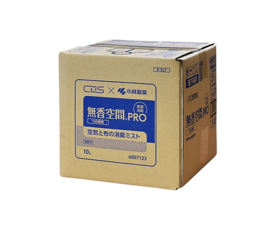 シーバイエス 無香空間PRO 空気と布の消臭ミスト 10kg 6007123 1ケース(ご注文単位1ケース)【直送品】