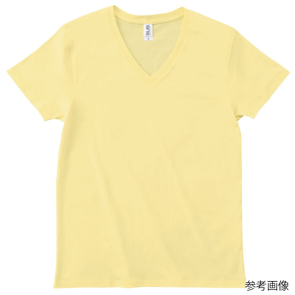 フェリック スリムフィットVネックTシャツ イエローヘーゼ S SFV113-HZE-S 1枚（ご注文単位1枚）【直送品】