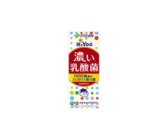 伊藤園 朝のYoo 濃い乳酸菌 紙パック 200mL 1ケース(24パック入) 1ケース※軽(ご注文単位1ケース)【直送品】