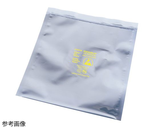 DESCO ESDバッグ STATSHIELD メタルイン ジップ式 610mm×610mm 100枚 13727 1セット (ご注文単位1セット)【直送品】