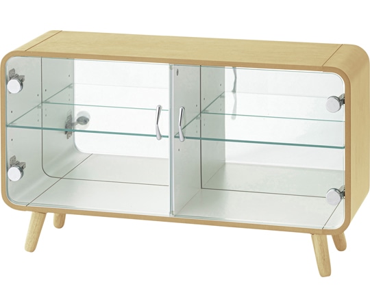 東谷 コレクションシェルフ ロータイプ ナチュラル PT-613NA 1個(ご注文単位1個)【直送品】