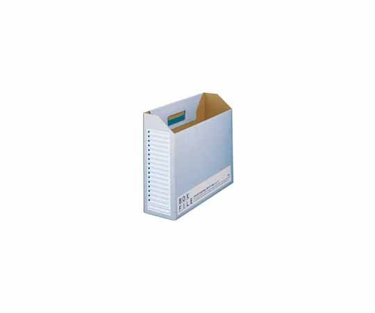 プラス ボックスファイル A4E ブルー 10冊 FL-099BF BL 1パック(ご注文単位1パック)【直送品】