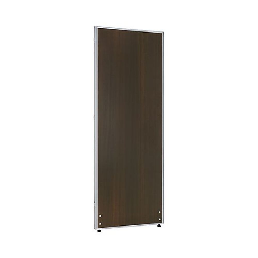 カグクロ 木目調ローパーテーション ローズ H1600×W600mm PW0616-DB 1台(ご注文単位1台)【直送品】