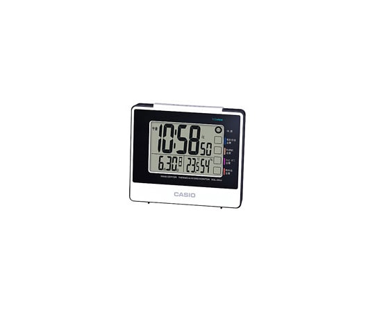 カシオ 生活環境お知らせクロック (ホワイト) DQL-260J-7JF 1個(ご注文単位1個)【直送品】