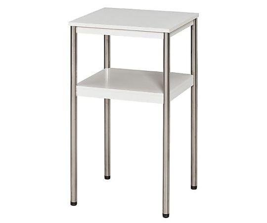 アズワン 400x400x700mm サイドテーブル(ホワイト) EA954HC-825 1個(ご注文単位1個)【直送品】