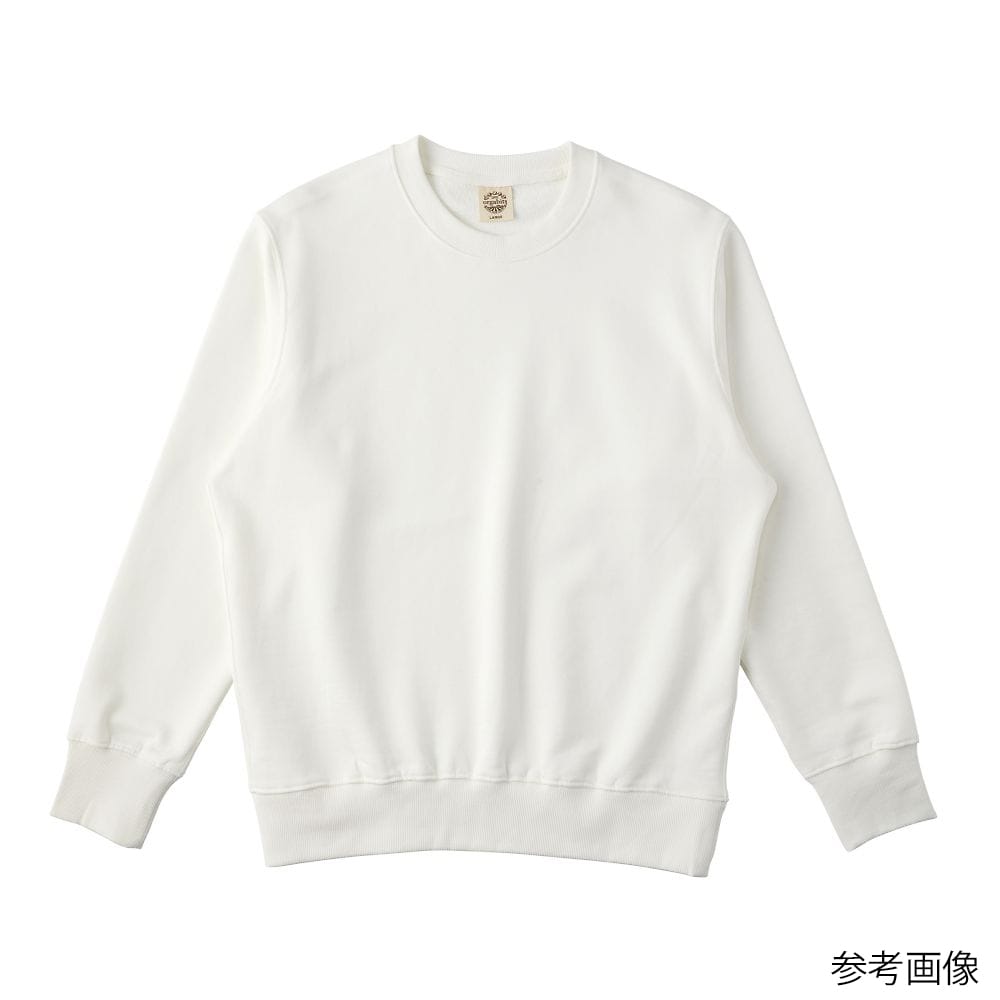 フェリック オーガニックコットンスウェットシャツ ナチュラル XXL OGS915-NTR-XXL 1枚（ご注文単位1枚）【直送品】