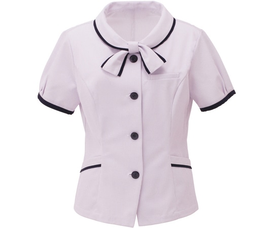 カーシーカシマ ENJOY オーバーブラウス SquareTricot ラベンダー 19号 ESA402 1枚(ご注文単位1枚)【直送品】