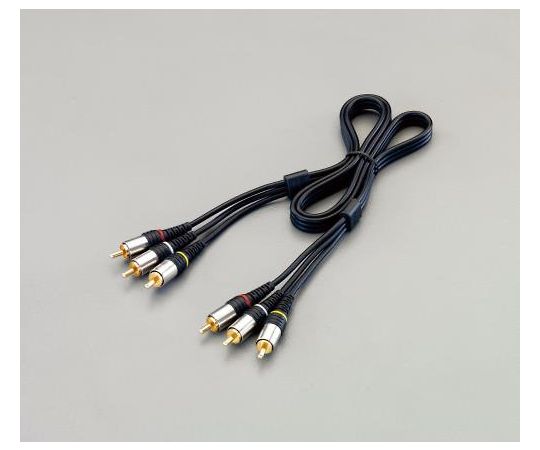 エスコ 2.0m ビデオケーブル EA940PE-2 1個(ご注文単位1個)【直送品】