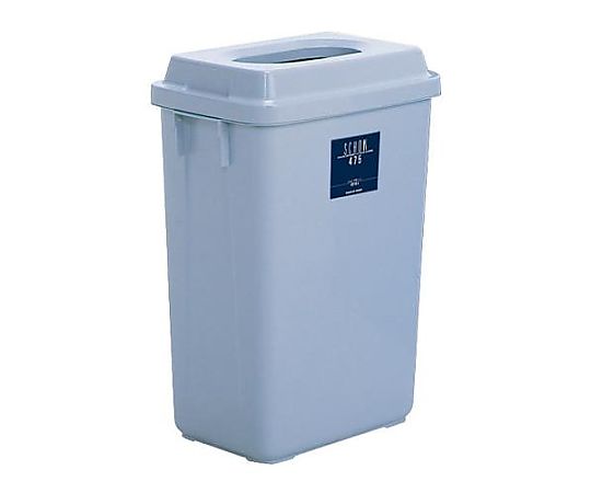 エスコ 36.0L ダストボックス(ライトグレー) EA995A-4 1個(ご注文単位1個)【直送品】