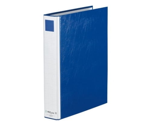 ファイル 間伐材シリーズ パイプファイル ブルー K-30B 1冊(ご注文単位1冊)【直送品】