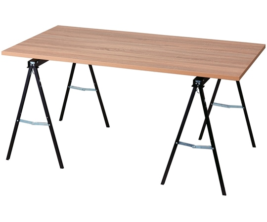 ストア・エキスプレス ハコマルシェ簡易テーブル ラスティック柄 W150cm 61-543-15-2 1台(ご注文単位1台)【直送品】