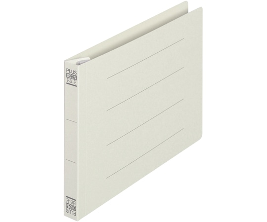 プラス フラットファイル 横型 B6-E グレー NO.052N GY 1冊(ご注文単位1冊)【直送品】