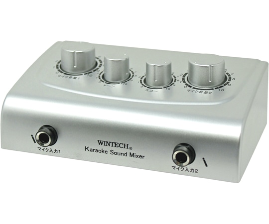 WINTECH カラオケエコーミキサー CKM-1 1個(ご注文単位1個)【直送品】
