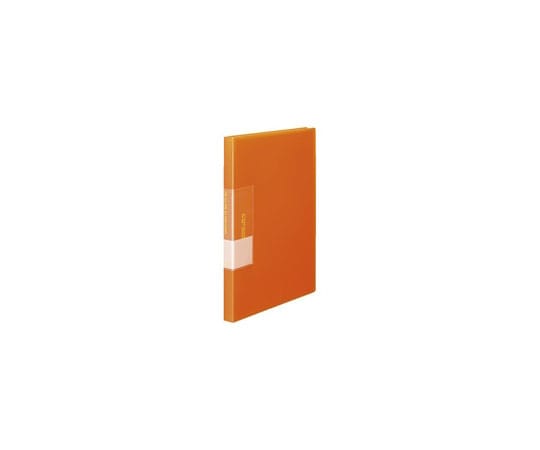 ビュートン スリムクリヤーブック 40P オレンジ FCB-A4-40OR 1冊(ご注文単位1冊)【直送品】