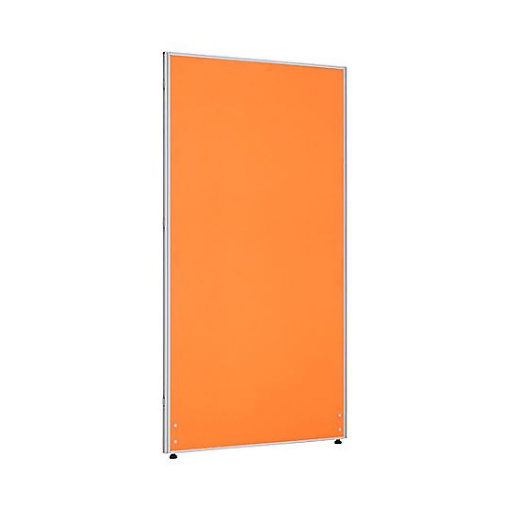 カグクロ クロス ローパーテーション オレンジ H1600×W800mm PN0816-OR 1台(ご注文単位1台)【直送品】