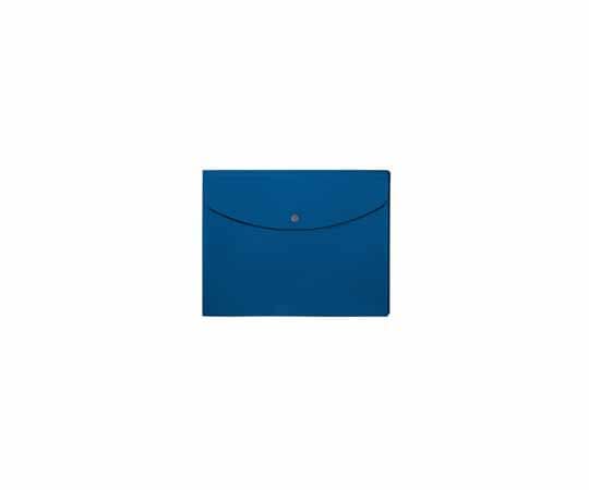 プラス エンベロープ マチ付 横 FL ブルー 10枚 121CH 1パック(ご注文単位1パック)【直送品】