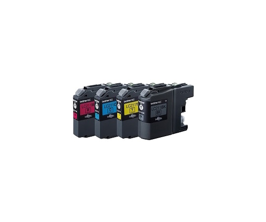 ブラザー インクカートリッジ お徳用4色パック LC211-4PK 1パック(ご注文単位1パック)【直送品】