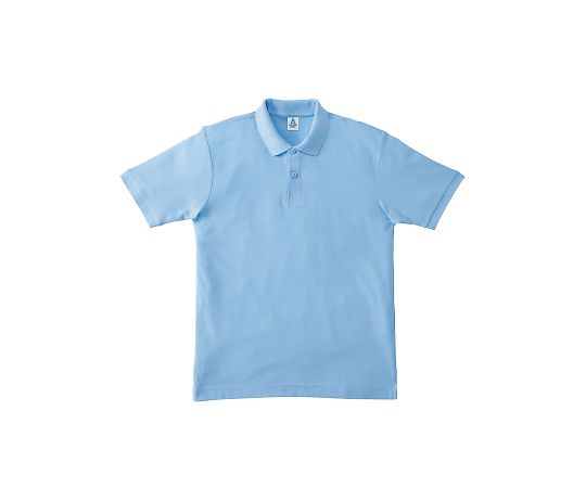 LIFEMAX CVC鹿の子ドライポロシャツ サックス GM MS3113-6 GM 1枚（ご注文単位1枚）【直送品】