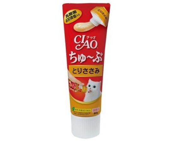 いなばペットフード CIAO ちゅ~ぶ とりささみ 80g CS-153 1個（ご注文単位1個）【直送品】