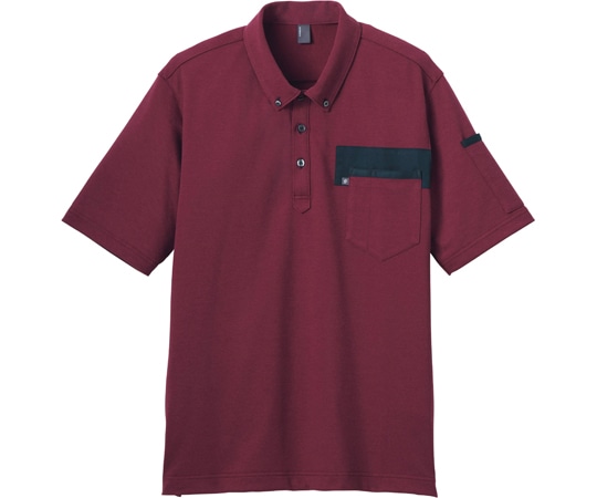 カーシーカシマ CAREAN ポロシャツ T/C KANOKO POLO SHIRT ワイン MS CSP172 1枚（ご注文単位1枚）【直送品】