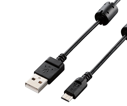 エレコム カメラ接続用USBケーブル(micro-Bタイプ) 0.5m ブラック DGW-AMBF05BK 1本(ご注文単位1本)【直送品】
